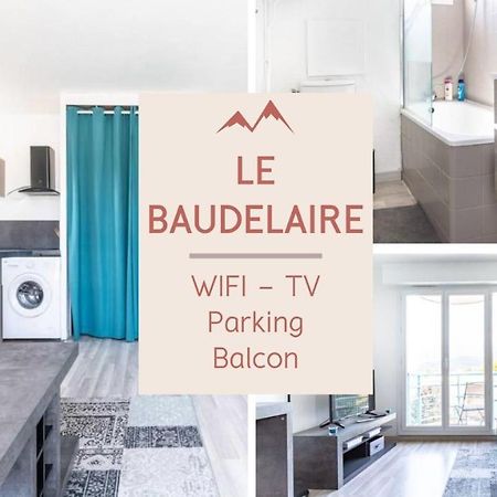 Studio tout equipe + parking grenoble Exterior foto
